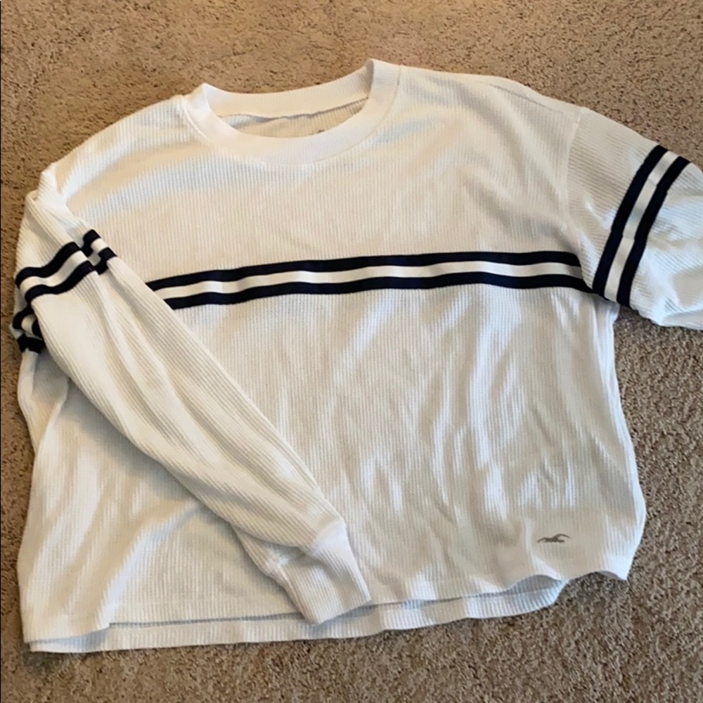 Hollister striped long sleeve shirt